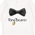 thumbnail image 3 of Inktastic Ring Bearer Black Bow Tie Toddler Sweatshirt, 3 of 4