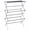 Chrome, variant on Foldable Portable Metal Clothes Drying Rack for Indoor Air Drying, Energy Saving, 14.5 x 29.5 x 41.8 inches, Chrome Silver