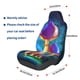 thumbnail image 3 of Fotbe Magic Mushrooms ,Fireflies Funda para Asiento de Auto con Estampado – Impermeable y Antisudor – Ajuste Universal, Lavable a Máquina, Antideslizante (1 Pieza), 3 of 5