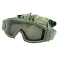thumbnail image 3 of Gafas protectoras Gafas de seguridad antivaho multifuncionales para protección de entrenamiento Verde, 3 of 5
