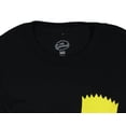 thumbnail image 3 of The Simpsons Men's' Bart Graffiti Sorry Or Whatever Double-Sided T-Shirt, 3 of 5