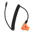 thumbnail image 3 of USB C D Tap Power Trigger, Portable Spring Sensitive 35-90cm USB C To D Tap Power Flexible Cable Universal  For Digital Cameras, 3 of 8
