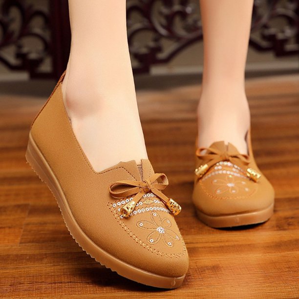 Flat casual sale shoes for ladies