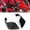 Black, variant on for CBR650R CBR600RR CBR1000RR-R CBR1000RR Accessories Motorcycle Winglet Aerodynamic Wing Kit Fixed Side Wing Spoiler Fairing (Bright Black)