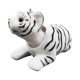 thumbnail image 1 of Accesorio decorativo para salpicadero de coche, escultura, adorno de escritorio delantero de coche, resina Tigre blanco, 1 of 9