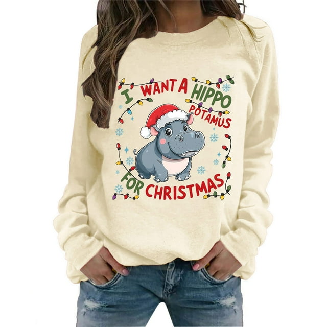 Lady I Want To Do A Hippo With A Hoodie