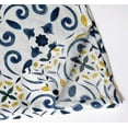 thumbnail image 2 of Vargottam Blue Geometric Print Cotton Muslin Napkins - Set of 12, 20-Inch, Luxurious Soft Cloth Napkins for Dining & Events, Absorbent, Washable & Tableware, 2 of 7