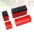 thumbnail image 3 of UPGRATOR 36 PCS Letter Number Punch Set Carbon Steel Assorted Color Tool for Craftsmen and Artists, 3 of 7