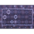 thumbnail image 1 of Ahgly Company Indoor Rectangle Oriental Blue Traditional Area Rugs, 7' x 9', 1 of 4