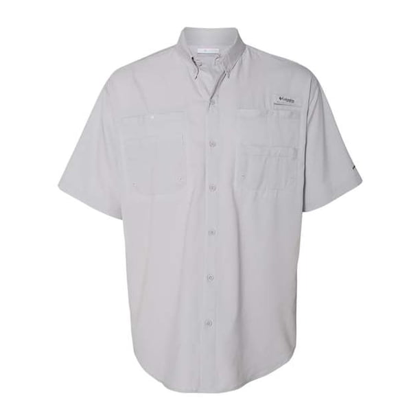 Columbia PFG Tamiami II UPF 40 - Camiseta de pesca de manga corta para hombre, color gris frío, 3X Columbia 128705