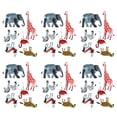 thumbnail image 3 of Adhesivo de pared de animalespapel tapiz impermeable para puertacalcomanía para ventanadecoración para habitación infantil Ndcxsfigh Para estrenar, 3 of 9