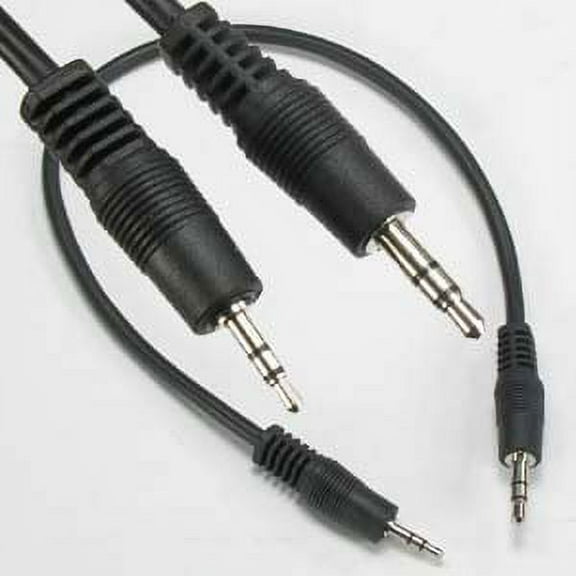 ACCL 1Ft 3.5mm Stereo-M/2.5mm Stereo-M Speaker/Headset Cable, 1 Pack