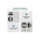thumbnail image 3 of Invisible Door Stop, Magnetic Stainless Steel Door Stop, with Adhesive, No Drilling Needed, 1pc, 3 of 5