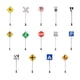 thumbnail image 1 of 14 Unids / Set 1/87 Señales de Tráfico Escenas de Autopistas Accesorios de ración de s Sunnimix escala mini señales de tráfico, 1 of 8