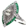 thumbnail image 1 of Matoen Diamond Ring Female Living Ring Advanced ring Hand Jewelry Ring, 1 of 2