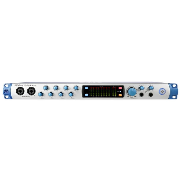 presonus audio interface, 8 mic pres10 line outsadat (studio 1824