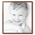 thumbnail image 2 of ArtToFrames 25" x 27" Walnut Picture Frame, 25x27 inch Brown Wood Poster Frame (WOM-4215),  Pack, 2 of 8