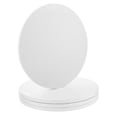 thumbnail image 1 of FOMIYES 4pcs Cake Base Plate Cake Display Equipment White Corrugated Paper for Multi-layer Display, 1 of 7