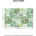 thumbnail image 2 of Green Palm Leaves Placemats,Watercolor Tropical Nature Plant Leaves,Washable Table Mats for Kitchen Dining Table Home Decor 4 PCS, 2 of 5