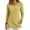Yellow, variant on WCJM Women's Long sleeve T-shirt Long Sleeve Top Women Round Neck Loose Pullover Sweater