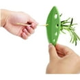 thumbnail image 4 of Green，Herb Stripper Kitchen Gadgets Vegetable Stripper Gadget Kale Rosemary Thyme Cabbage Lightweight Durable, 4 of 5