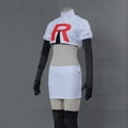 thumbnail image 3 of Disfraz del equipo de Anime Rocket Jessie Musashi James Kojirou para mujer, traje de falda, pantalones superiores, uniforme para fiesta de Halloween, 3 of 3