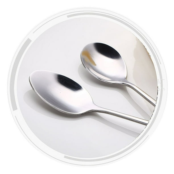 Eco Spoon Cuillère En Métal En Acier Inoxydable Glace 7 Couleurs
