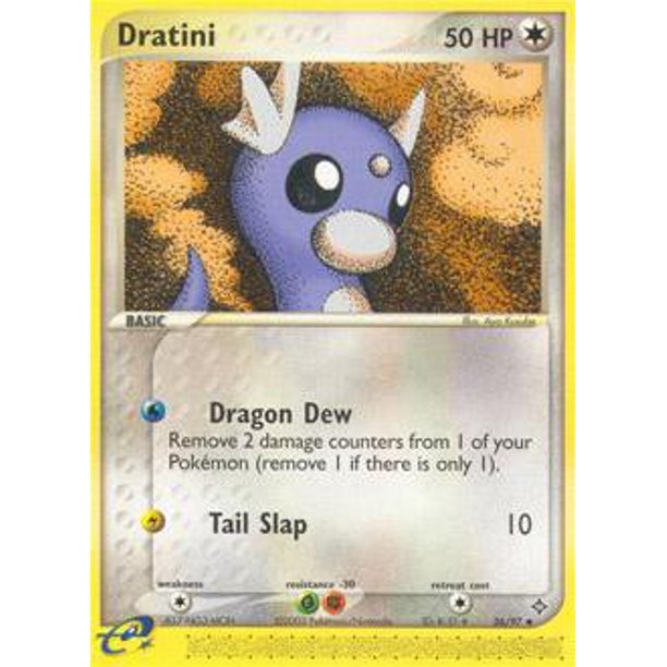 Pokemon Ex Dragon Dratini 26 Walmart Com Walmart Com
