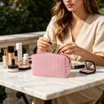 thumbnail image 1 of Neceser de Maquillaje con Cremallera – Organizador de Cosméticos para Viajes, Hogar y Oficina – Neceser de Nailon para Pintalabios, Accesorios y Pequeños Artículos Esenciales, 1 of 6