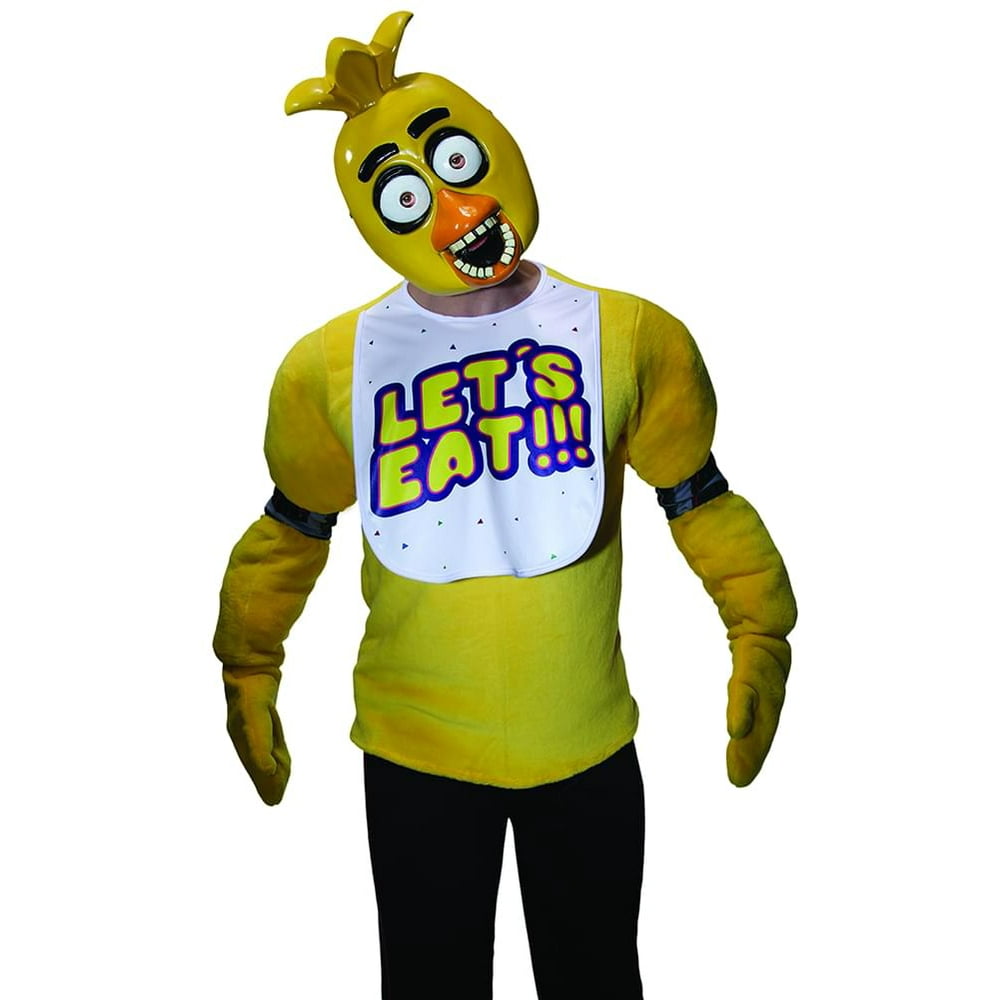 Five Nights at Freddy's Chica Costume Half Mask Adult