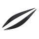 thumbnail image 1 of Cubierta de cejas de faros delanteros izquierda y derecha, adhesivo decorativo exterior para BMW F32 2012-2017, color plástico de fibra de carbono, 1 of 6