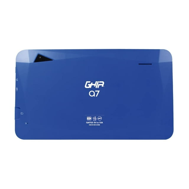 TABLET GHIA A7 WIFI/A133 QUADCORE/ 7 PULG TN /2GB RAM/32GB /2CAM/WIFI/BLUETOOTH/2100MAH/ANDROID 11 /AZUL