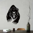 thumbnail image 4 of American Black Bear Metal Wall Decor Bear Metal Wall Art Wall Art Door Decor, 4 of 8