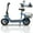 Blue, variant on Dazone Electric Scooter Ebike, 450W 36V 12.5 Miles Long-range Battery Foldable Easy Carry Portable Design, Adult Electric Bicycle Scooter Up to 15.5 mph Commuter Scooter, 12 in Tires Off-Road, Yellow