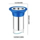 thumbnail image 2 of Desagüe de Piso Extendido, Fabricado En Acero Inoxidable 304 de Primera Calidad, Núcleo Bloqueador de Olores, Ajuste Universal para Inodoros y Cocinas, Fácil Instalación, Sin Mantenimiento, Diseño Du, 2 of 2