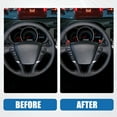 thumbnail image 3 of Unique Bargains Steering Wheel Shift Paddle Cover Shifter Extension for Porsche Cayenne 2010-2021 Aluminum Alloy (Set of 2) Red, 3 of 7