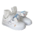 thumbnail image 5 of Zapatos de cuero azul canela perro niñas lindos zapatos blancos para niños 2024 otoño zapatillas nuevas zapatillas, 5 of 5