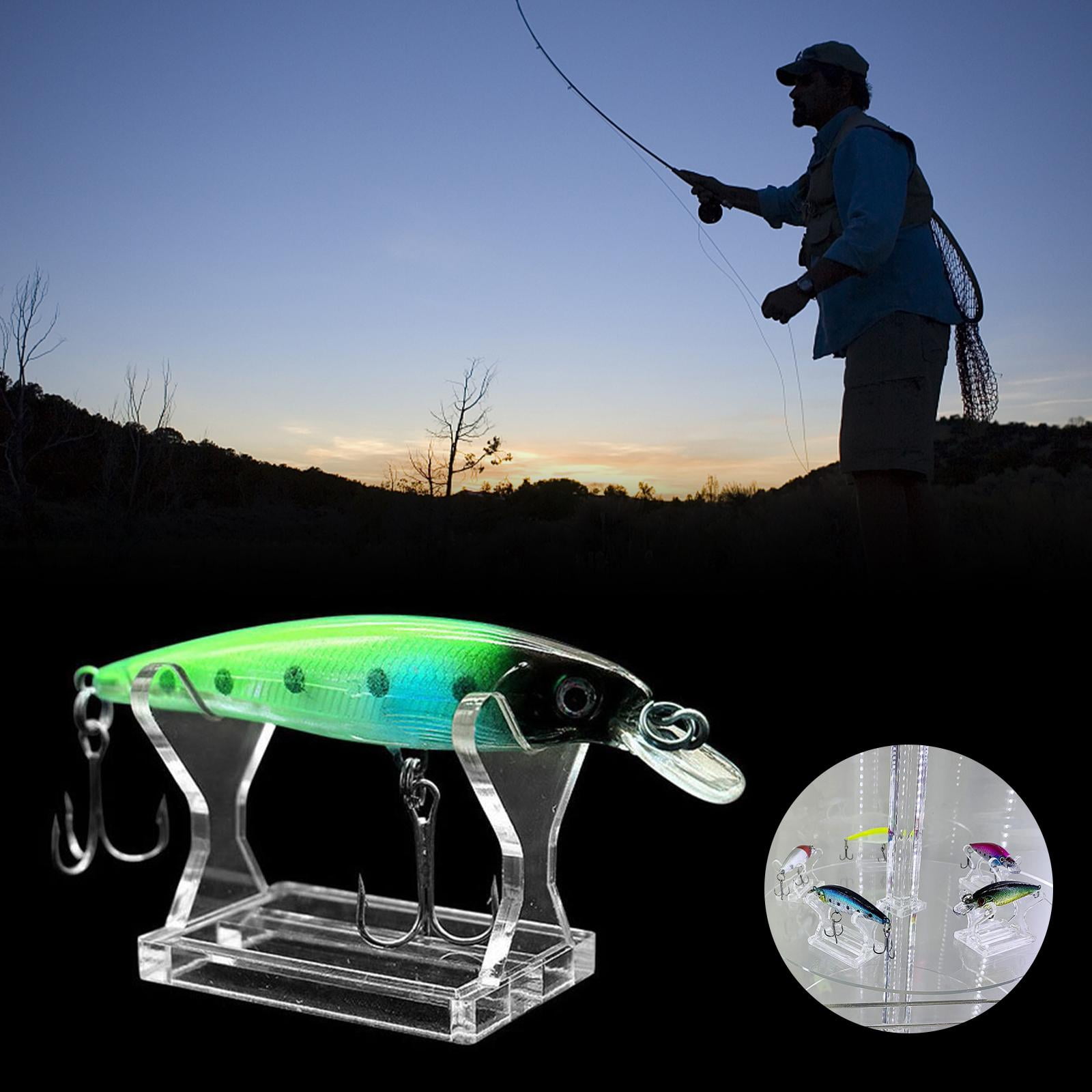 Fishing Lure Display Stand Easels For Store Acrylic Bait Lure