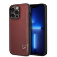 thumbnail image 1 of Funda de piel Mercedes Benz Diseño Olas para iPhone 14 Pro Max Rojo, 1 of 8
