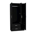 thumbnail image 5 of We Have Furniture Four Door Armoire Crosby, Bedroom, Black, 5 of 9