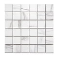 thumbnail image 3 of The Tile Life Minerva 2" x 2" Gray Matte Porcelain Floor and Wall Tile, 1 Sheet, 3 of 7