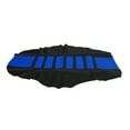 thumbnail image 4 of Motocicleta Motocross Asiento Cubierta Anti Deslizante Asiento Cojín Azul Negro, 4 of 8