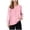 Light Pink, variant on My Items Shirts for Women Women's Long Sleeve Shirts Women's Casual Point Sleeve V Neck Slim Solid Color T Shirt Long Sleeve Top S