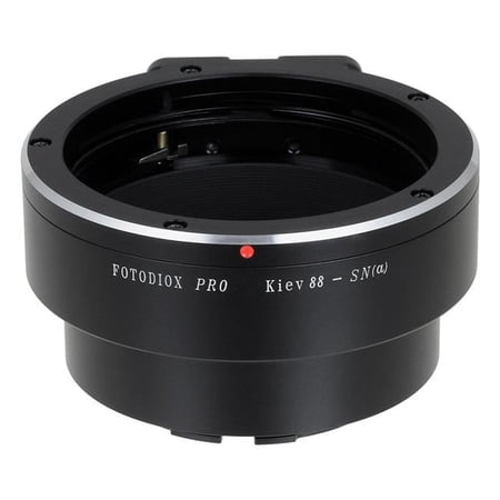 Fotodiox K88-SnyA-Pro Pro Lens Mount Adapter - Kiev 88 SLR Lens To Sony Alpha A-Mount SLR Camera Body