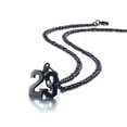 thumbnail image 3 of Custom Number Necklace for Men Women Hip Hop Personalised Pendant Necklace,Black, 3 of 3