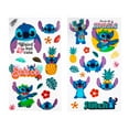 thumbnail image 2 of Disney: Lilo  Stitch - Flower Badges 32oz Twisted Spouted Plastic Bottle with Sticker Set, 2 of 7