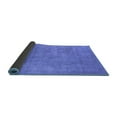 thumbnail image 2 of Ahgly Company Indoor Square Oriental Blue Industrial Area Rugs, 5' Square, 2 of 4