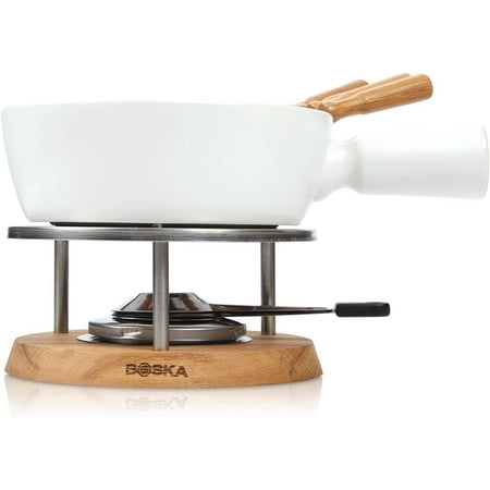 

Boska Fondue Set Bianco - for 875 Grams of Melted Cheese - 1 3 L