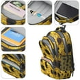 thumbnail image 4 of Sunflower Backpack for School,Cute School Bag,Schoolbag with Adjustable Shoulder Straps & Padded Back,16.9 Inch, 4 of 5