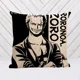 thumbnail image 4 of Venta caliente popular Anime ONE PIECE Luffy Ace Zoro estilo lindo tiro cuadrado funda de almohada creativa personalizada única funda de almohada, 4 of 5